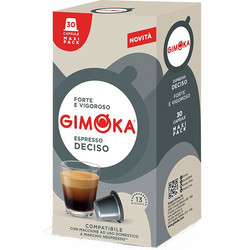 Gimoka Κάψουλες Espresso Deciso Συμβατές με Μηχανή Nespresso 30τμχ
