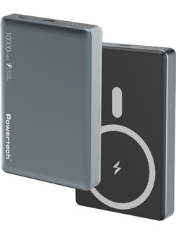 Powertech PT-1377 Wireless Magsafe Power Bank 10000mAh 20W με Θύρα USB-C Power Delivery Grey