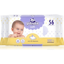 Bella Happy Panda Soft Μωρομάντηλα 56τμχ