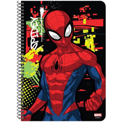 Must Spider-Man Σπιράλ Τετράδιο Ριγέ B5 60 Φύλλων 2 Θεμάτων Μαύρο Κόκκινο 000508412