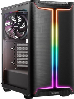 Be Quiet Pure Base 501 DX Black Midi Tower Κουτί Υπολογιστή RGB με Πλαϊνό Παράθυρο
