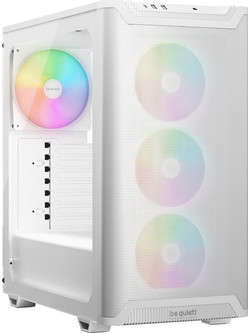 Be Quiet Pure Base 501 LX White Midi Tower Κουτί Υπολογιστή RGB με Πλαϊνό Παράθυρο