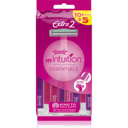 Wilkinson Sword Extra 2 Γυναικείο Ξυραφάκι μιας Χρήσης με 2 Λεπίδες & Λιπαντική Ταινία 15τμχ