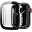 Dux Ducis Hamo Μεταλλική Θήκη με Προστασία Οθόνης για Apple Watch 10 42mm Μαύρη