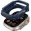 Spigen Rugged Armor Θήκη Σιλικόνης για Apple Watch Ultra 49mm Navy Μπλε