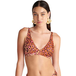 BLU4U Pink Leo Bikini Top Μπουστάκι Animal Print Ροζ 25366287-19
