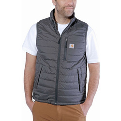 Carhartt Grilliam Αμάνικο Ανδρικό Μπουφάν Puffer Ανθρακί 102286-029