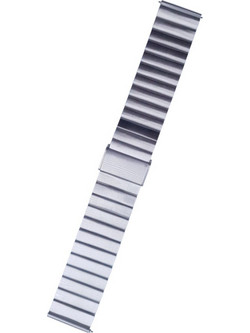 Naxius Steel Λουράκι Μεταλλικό Silver (Naxius NXSWW-11)