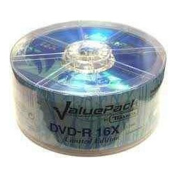 Traxdata Εγγράψιμα DVD-R 8x 4.7GB 25τμχ