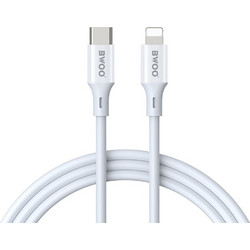 Bwoo X283 USB-C to Lightning Cable 27W 1m White 6933654810883