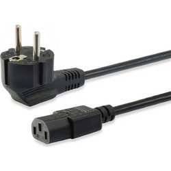 Equip 112121 Καλώδιο Τροφοδοσίας Schuko to IEC C13 3m