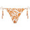 Funky Buddha Bikini Slip Λευκό Πορτοκαλί FBL011-101-16B