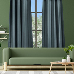 WhiteEgg Κουρτίνα Παραθύρου με Τρέσα 270x280 K0184-2 Grey