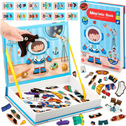 Ricokids Μαγνητικό Παιχνίδι Παζλ Μεταμφιέσεις 777005
