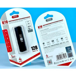 XO U70 128GB USB Stick με USB-A & micro USB