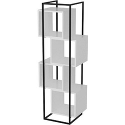 Hanah Home Prada Βιβλιοθήκη 52x38x160cm 875ZNA3656