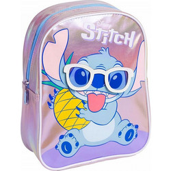 Cerda Stitch Σχολική Τσάντα Πλάτης Νηπιαγωγείου Ροζ 2100005850
