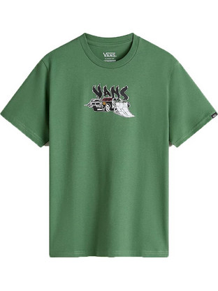 Vans Παιδικό T-Shirt Κοντομάνικο Πράσινο VN000MK1BR1