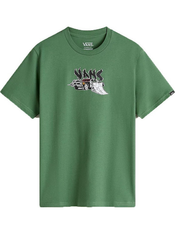 Vans Παιδικό T-Shirt Κοντομάνικο Πράσινο VN000MK1BR1