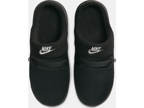 Nike Burrow Χειμερινές Ανδρικές Παντόφλες Κλειστές Μαύρες DC1456-002
