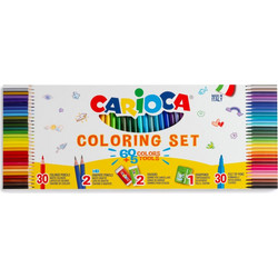 Carioca Coloring Σετ Ζωγραφικής 51x19x2.5cm 65τμχ