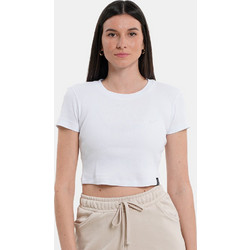 Target Γυναικείο Αθλητικό Crop Top Λευκό S25/66505-01