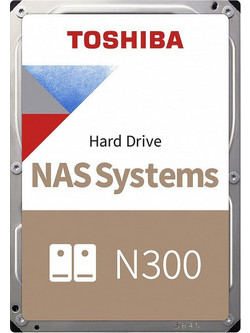 Toshiba N300 22TB HDD Σκληρός Δίσκος 3.5" Sata 3 7200rpm με 512MB Cache HDWG62CUZSVA