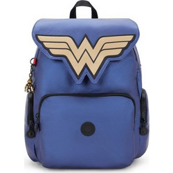Kipling Wonder Woman City Zip Σακίδιο Πλάτης 13lt Μπλε