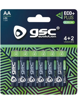 GSC EcoPlus AA 6τμχ