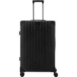 Sentio Βαλίτσα Μεγάλη 76x49x29.5cm με 4 Ρόδες Μαύρη