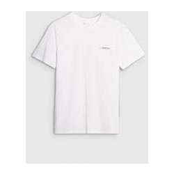 4F Ανδρικό Αθλητικό T-Shirt Λευκό 4FWSS25TTSHM2003-10S