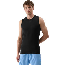 4F Ανδρικό Αθλητικό T-Shirt Μαύρο 4FWSS25TFSLM461-20S