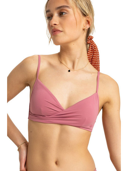 Roxy Bikini Top Τριγωνάκι Ροζ ERJX305501-MLC0