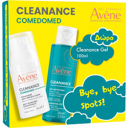 Avene Cleanance Comedomed Cream 30ml + Cleanance Gel 100ml