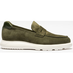 Monte Napoleone Ανδρικά Μοκασίνια Loafers Καστόρινα Χακί 251-90-5985-9139