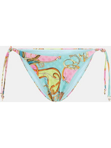 Guess Bikini Slip Γαλάζιο Πολύχρωμο E5GO15KCR12