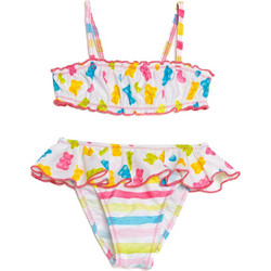 Tortue Παιδικό Μαγιό Bikini Set για Κορίτσι Λευκό Φούξια S5-223-401