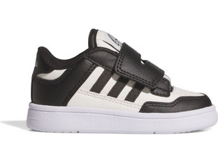 Adidas Rapid Court Παιδικά Sneakers Μαύρα Λευκά JS3546