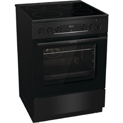 Gorenje GEC6C40BG Κουζίνα Ηλεκτρική 71lt με Κεραμικές Εστίες 60cm