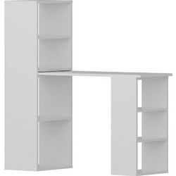 Hanah Home Last Γραφείο Ξύλινο με Βιβλιοθήκη 90x40x123cm 788DEC3804