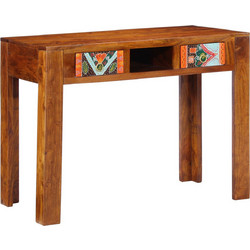 vidaXL Γραφείο από Μασίφ Ξύλο 100x50x75cm 4016508