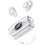 Awei TZ7 Ακουστικά Bluetooth Earbud Ανθεκτικά στο Νερό White