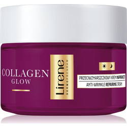 Lirene Collagen Glow Anti-Wrinkle Repairing Cream 70+ 50ml