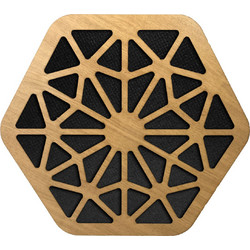 Proacoustics iZiSound Hexa Ηχοαπορροφητικό Πάνελ 43.5x39x5cm 1τμχ Wood Jali