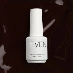 Leven 394 Dark Choco Ημιμόνιμο Βερνίκι Νυχιών 15ml
