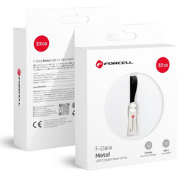 Forcell Metal 32GB USB Stick 3.2 Gen 1 με USB-A