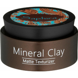 Saphira Mineral Πηλός Μαλλιών Ματ Αποτέλεσμα Δυνατό Κράτημα 70ml