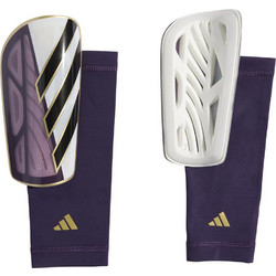 Adidas Tiro League Επικαλαμίδες Ποδοσφαίρου Ενηλίκων Μωβ Λευκές JD6027