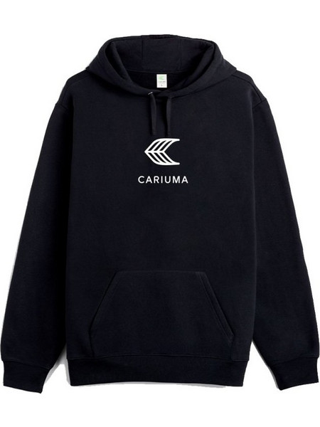 Cariuma Ανδρικό Φούτερ με Κουκούλα & Τσέπες Μαύρο JK0101-B13