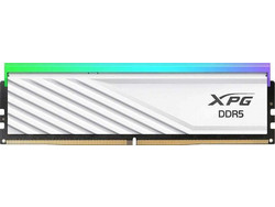 Adata XPG Lancer Blade RGB 16GB (1X16GB) DDR5 RAM 6000MHz C48 White AX5U6000C4816G-SLABRWH